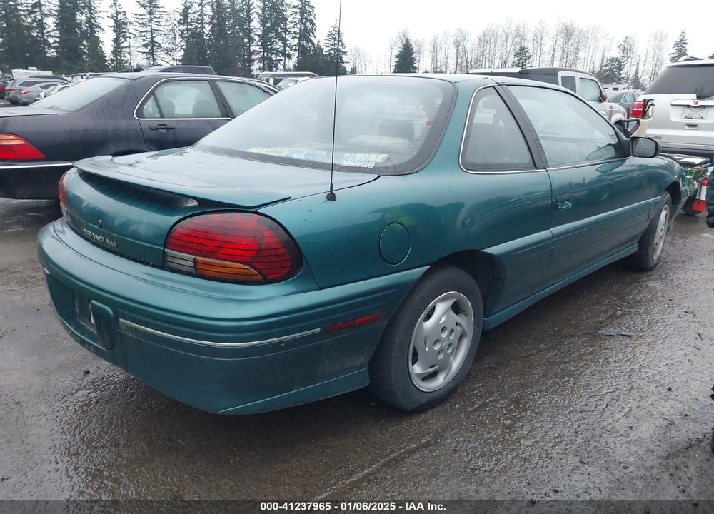 1997 PONTIAC GRAND AM SE VIN: 1G2NE12M1VC822782
