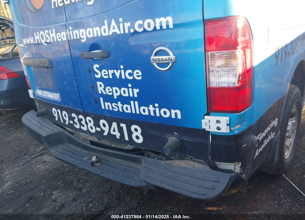 2021 NISSAN NV CARGO NV2500 HD SV STANDARD ROOF V6 VIN: 1N6BF0KY3MN800985