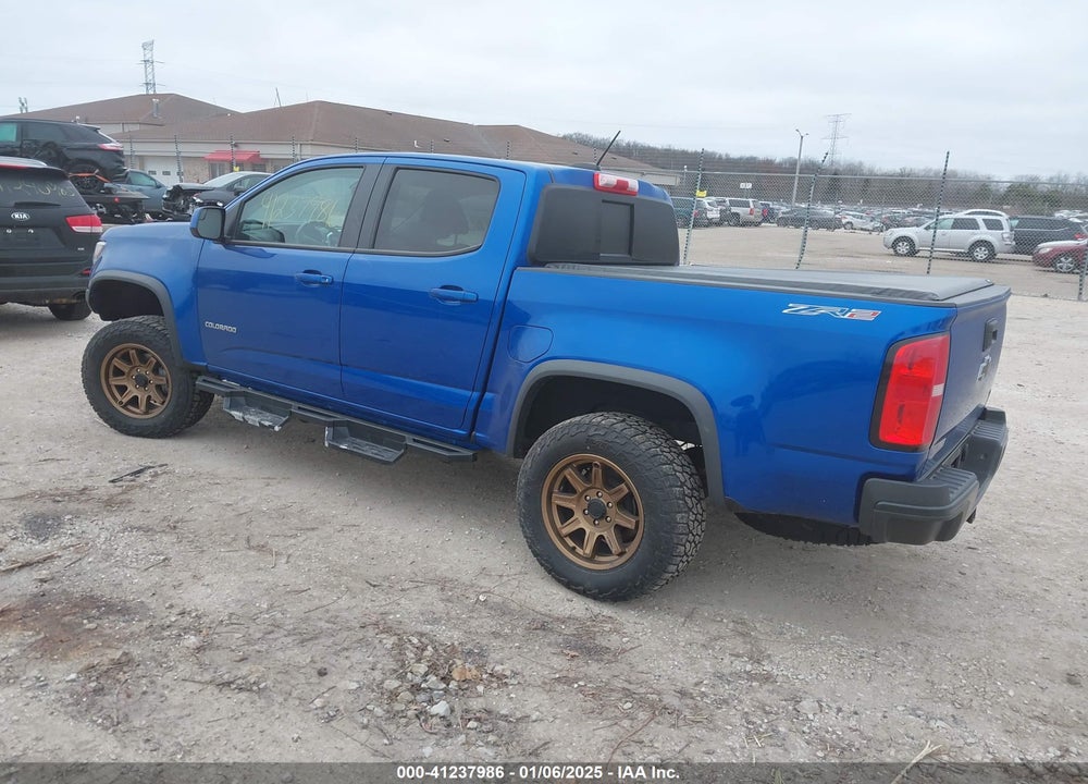 2018 CHEVROLET COLORADO ZR2 VIN: 1GCGTEEN5J1148891