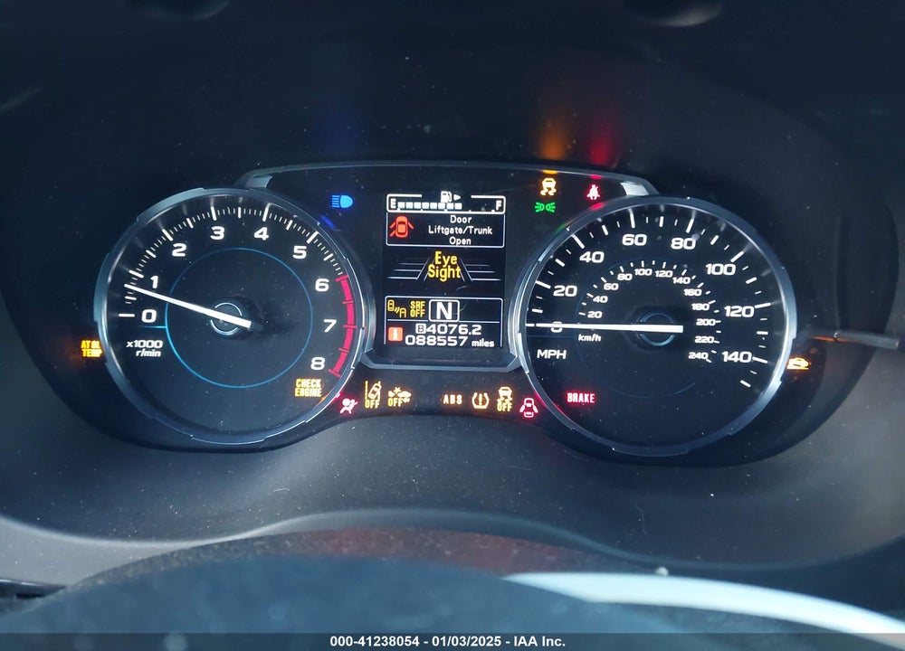 2017 SUBARU FORESTER 2.5I PREMIUM VIN: JF2SJAGC3HH575302
