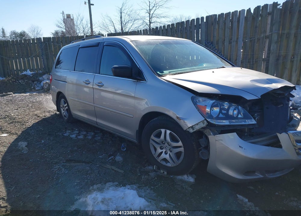 2007 HONDA ODYSSEY EX VIN: 5FNRL38427B402590