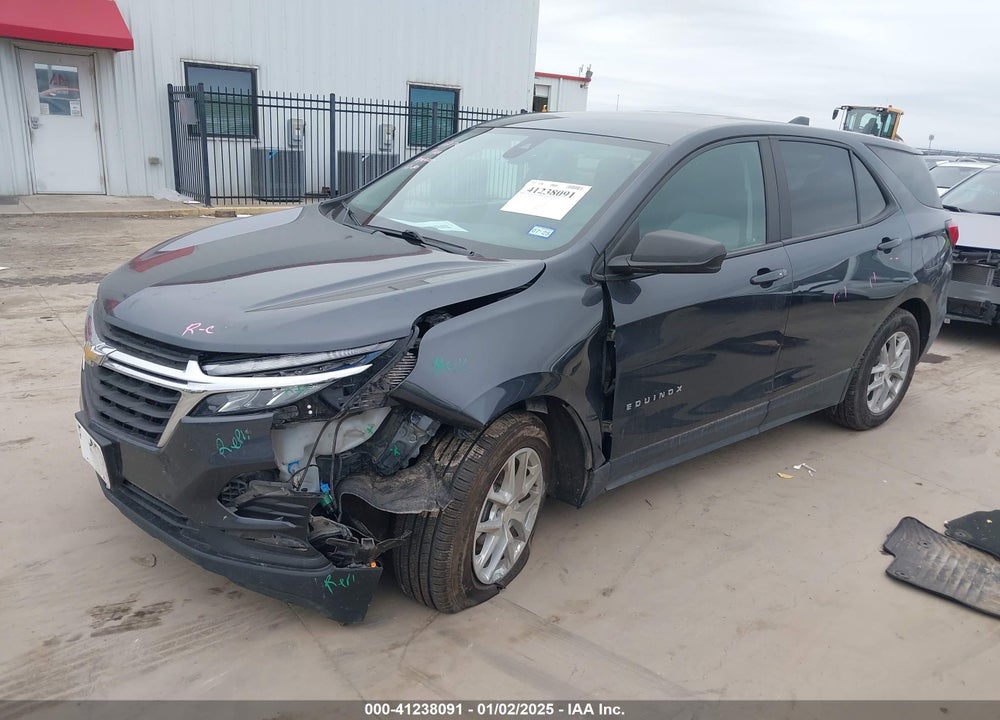 2022 CHEVROLET EQUINOX VIN: 3GNAXHEV1NS167283