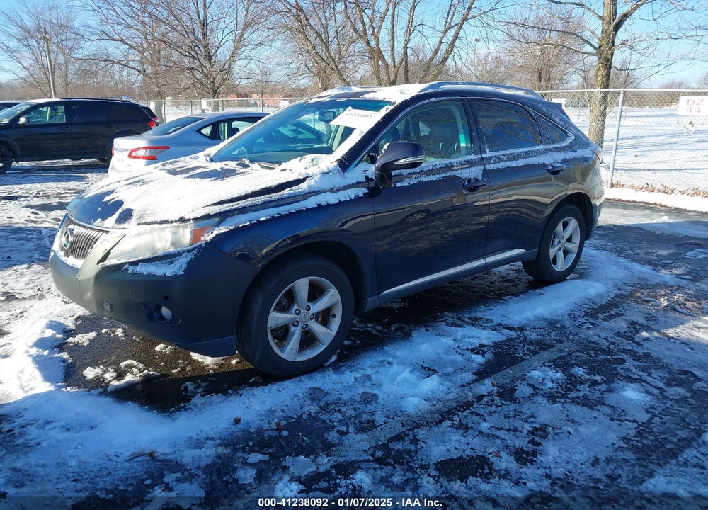 2010 LEXUS RX VIN: 2T2BK1BA6AC041976