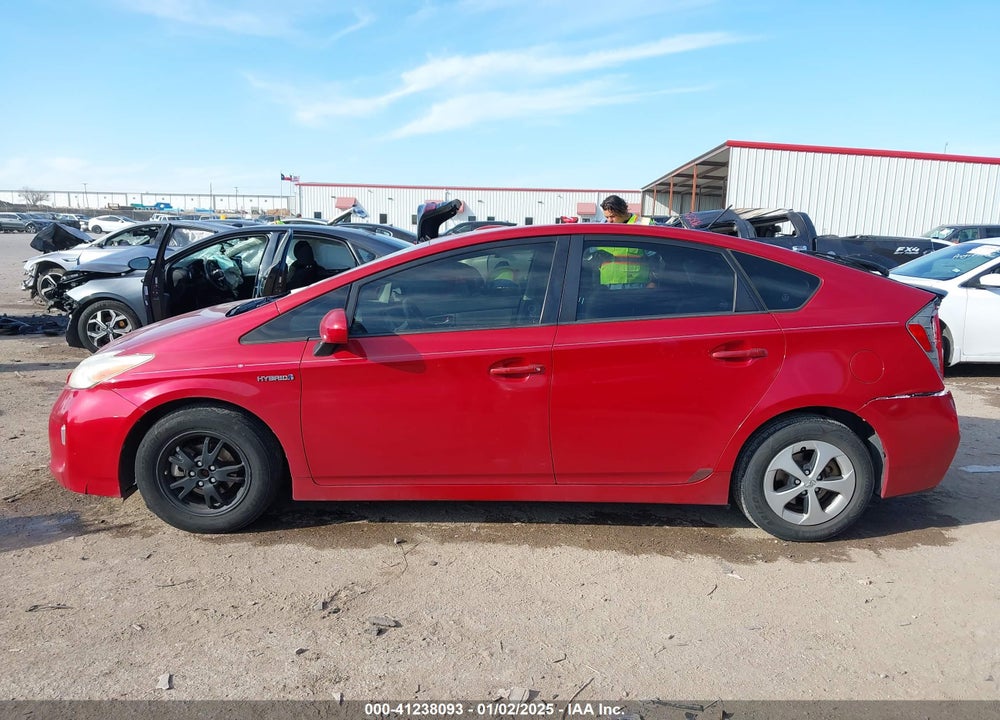 2013 TOYOTA PRIUS THREE VIN: JTDKN3DU0D5633258