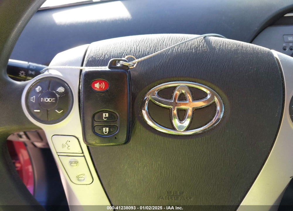 2013 TOYOTA PRIUS THREE VIN: JTDKN3DU0D5633258