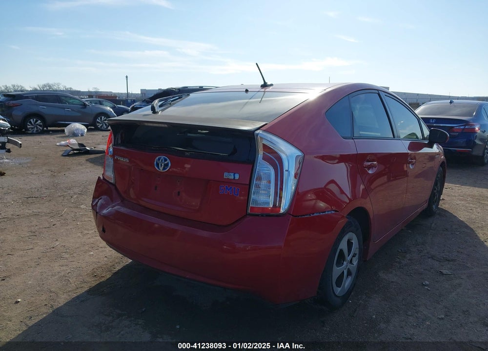 2013 TOYOTA PRIUS THREE VIN: JTDKN3DU0D5633258