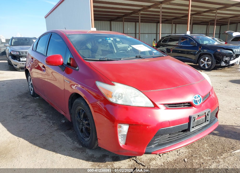2013 TOYOTA PRIUS THREE VIN: JTDKN3DU0D5633258