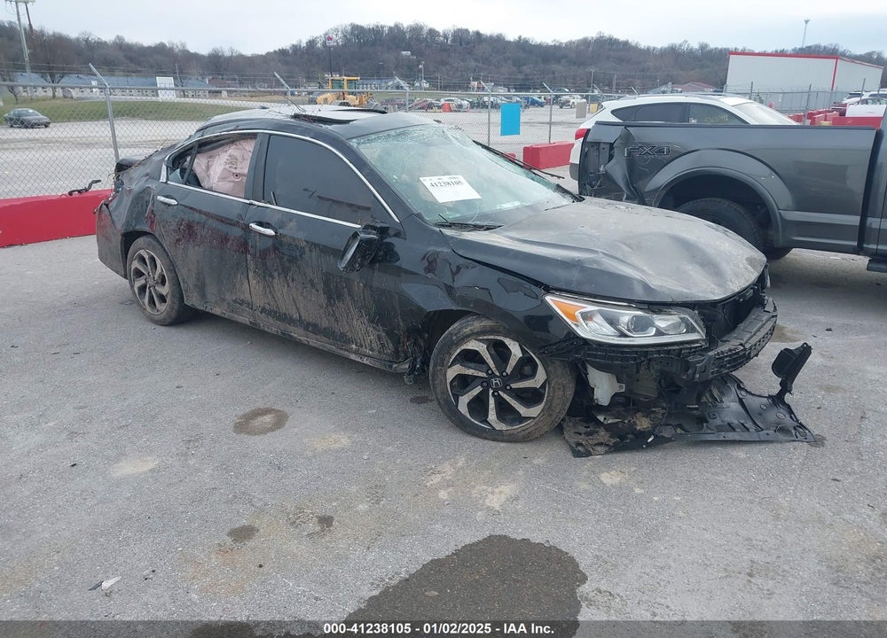2017 HONDA ACCORD EX VIN: 1HGCR2F7XHA144827