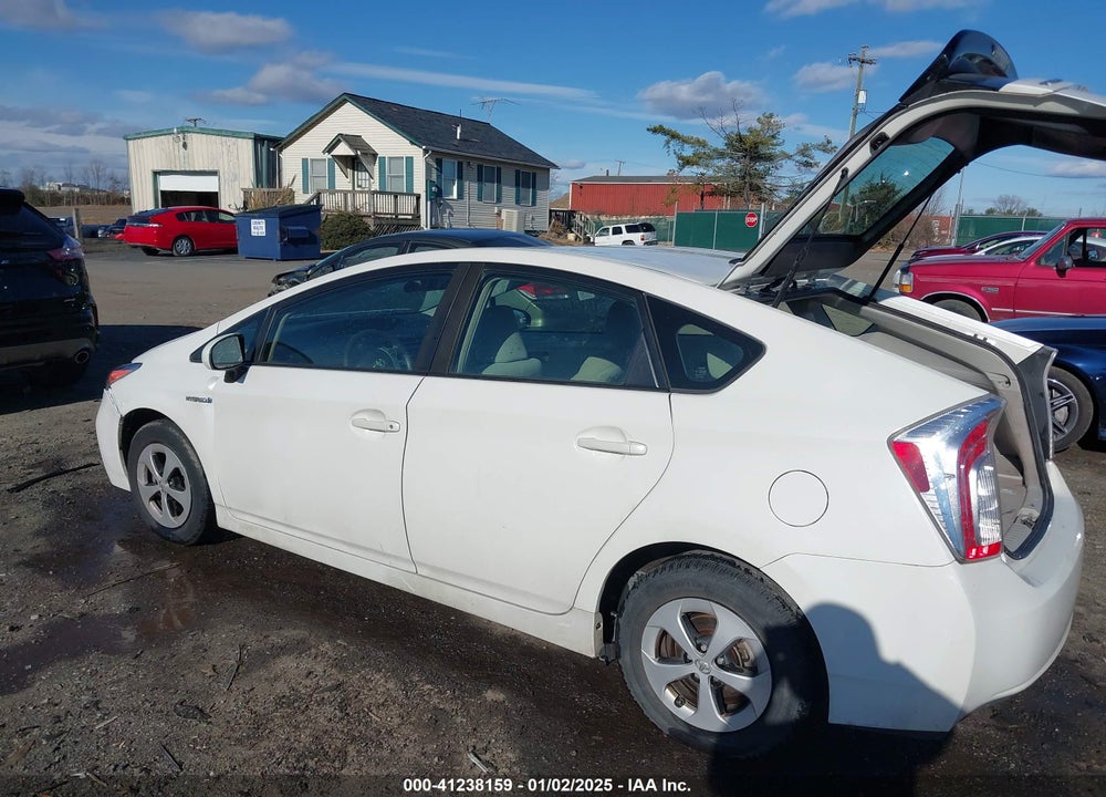 2012 TOYOTA PRIUS TWO VIN: JTDKN3DU1C5376836