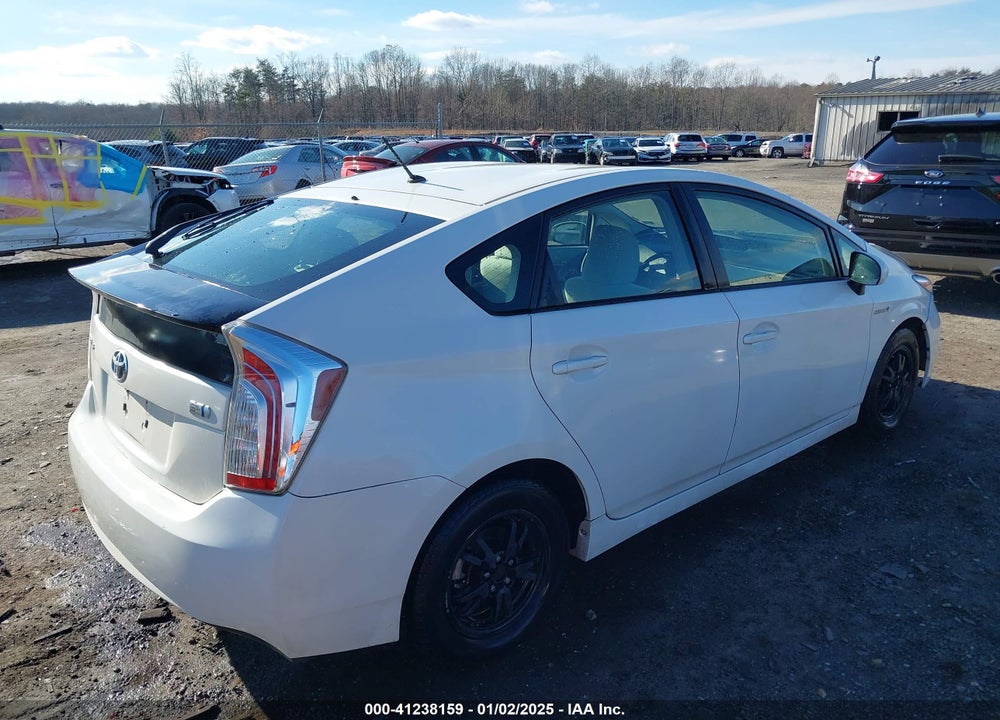 2012 TOYOTA PRIUS TWO VIN: JTDKN3DU1C5376836
