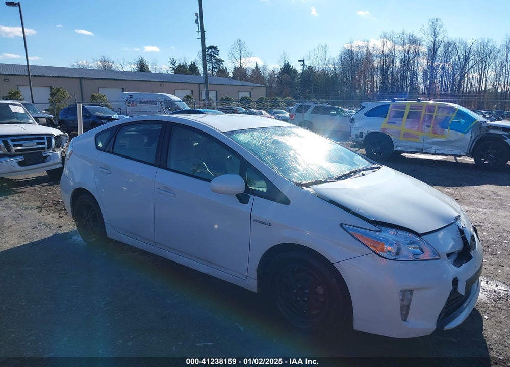 2012 TOYOTA PRIUS TWO VIN: JTDKN3DU1C5376836