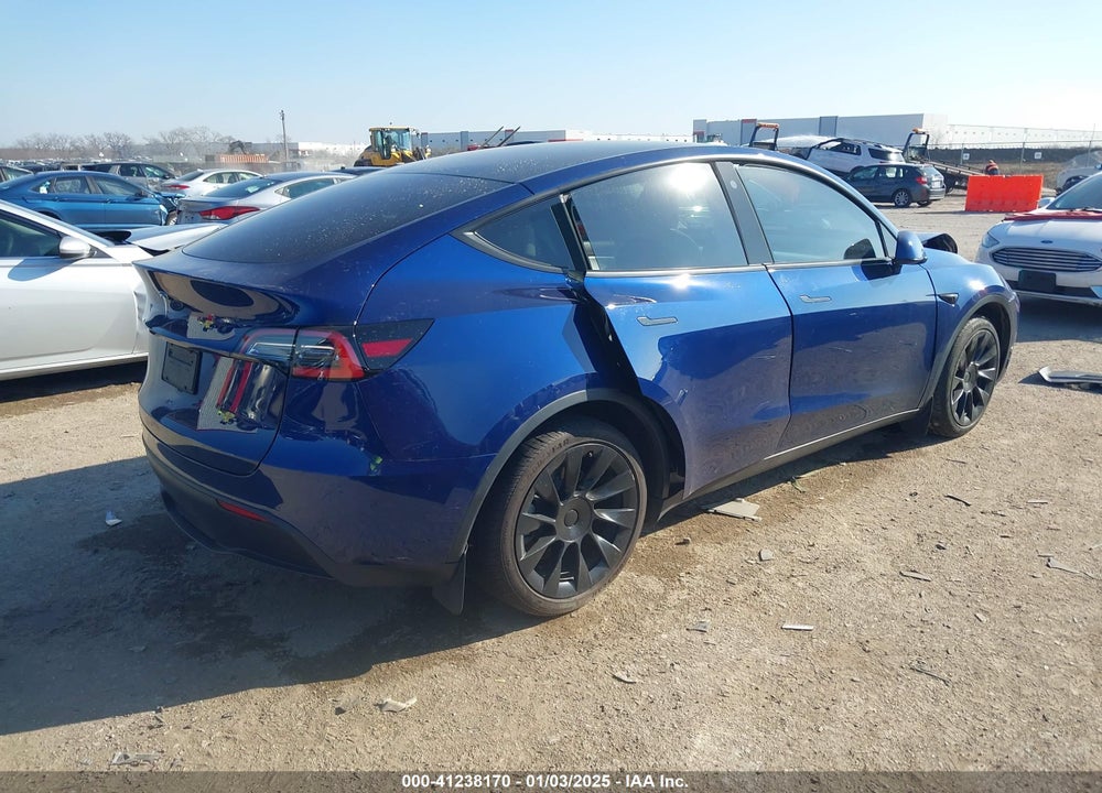 2021 TESLA MODEL Y STANDARD RANGE REAR-WHEEL DRIVE VIN: 5YJYGDED5MF121874