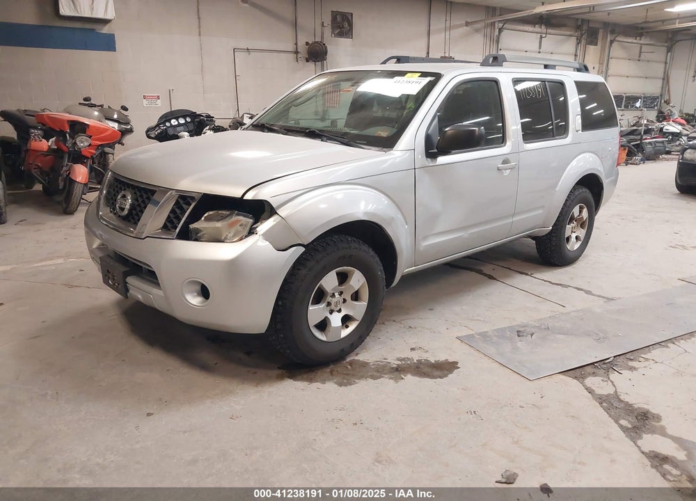 2012 NISSAN PATHFINDER VIN: 5N1AR1NB0CC625815