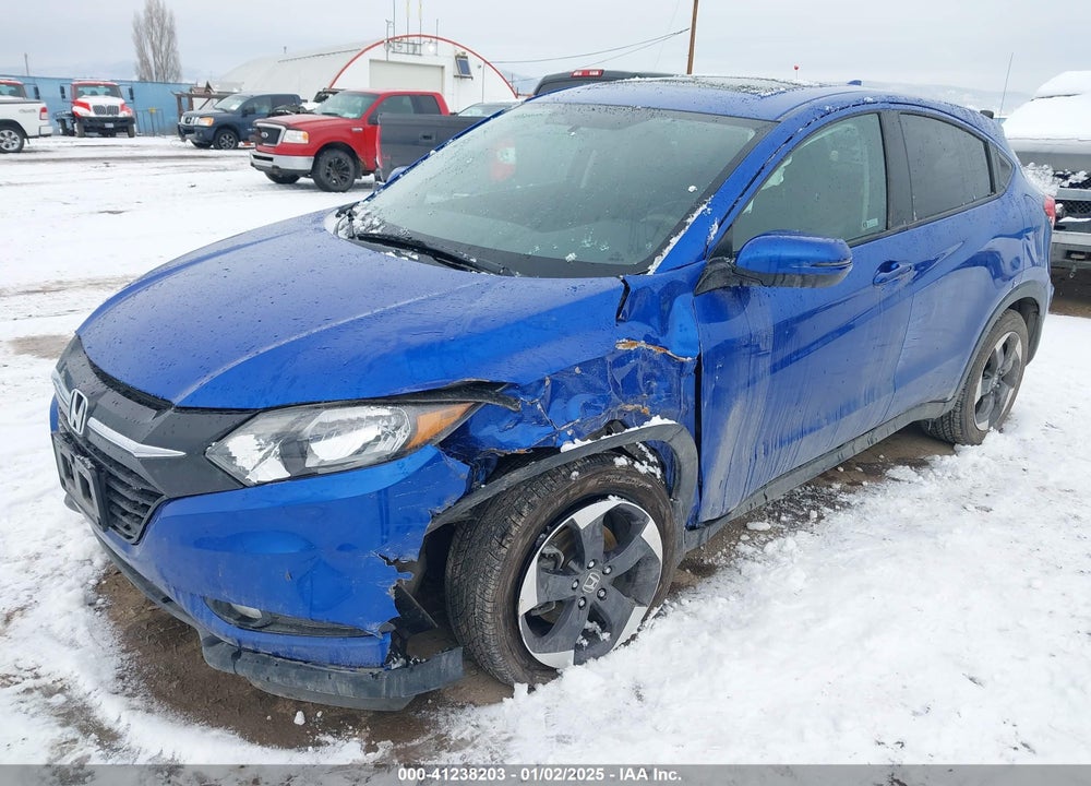 2018 HONDA HR-V VIN: 3CZRU6H56JG725771