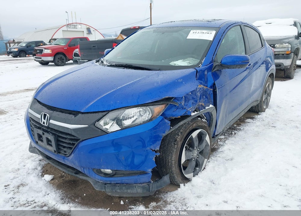 2018 HONDA HR-V VIN: 3CZRU6H56JG725771