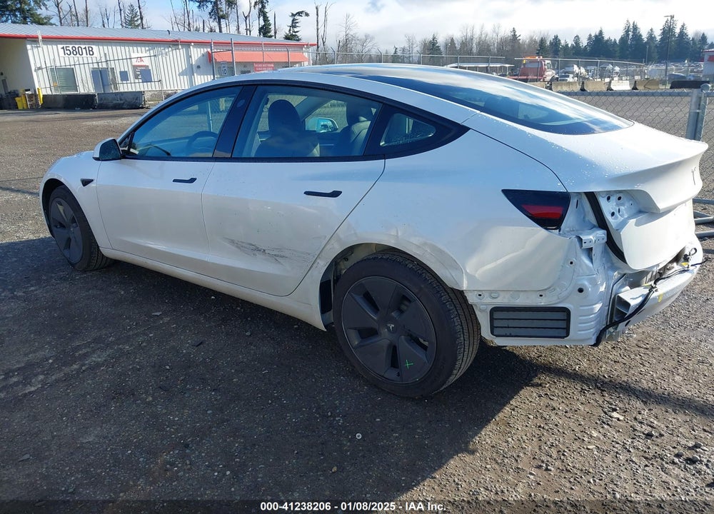 2023 TESLA MODEL 3 REAR-WHEEL DRIVE VIN: 5YJ3E1EA5PF575714