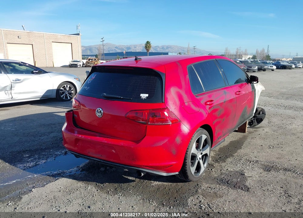 2015 VOLKSWAGEN GOLF GTI VIN: 3VW4T7AU2FM031756