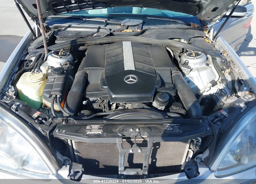 2000 MERCEDES-BENZ S 430 VIN: WDBNG70J7YA123219