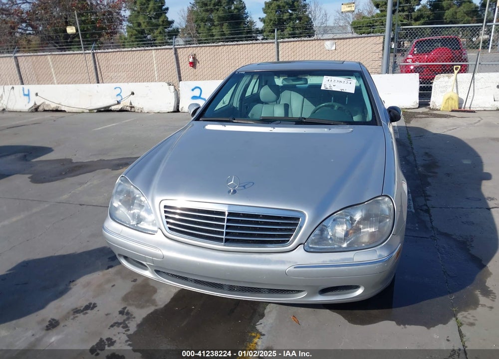 2000 MERCEDES-BENZ S 430 VIN: WDBNG70J7YA123219