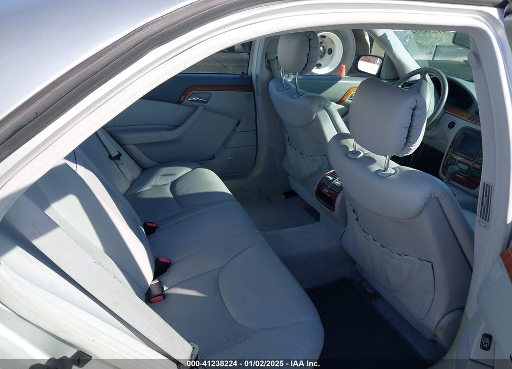 2000 MERCEDES-BENZ S 430 VIN: WDBNG70J7YA123219