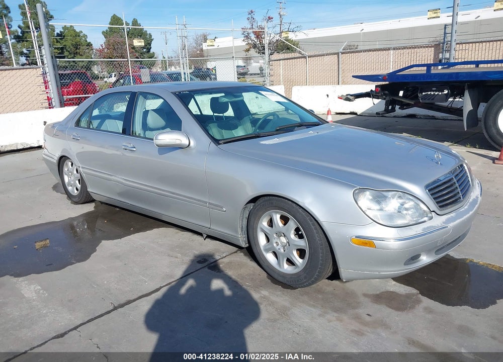 2000 MERCEDES-BENZ S 430 VIN: WDBNG70J7YA123219