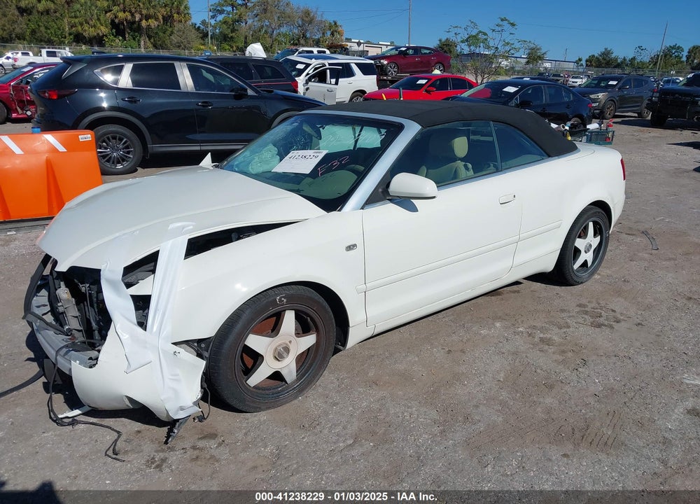 2006 AUDI A4 VIN: WAUAC48H66K011334