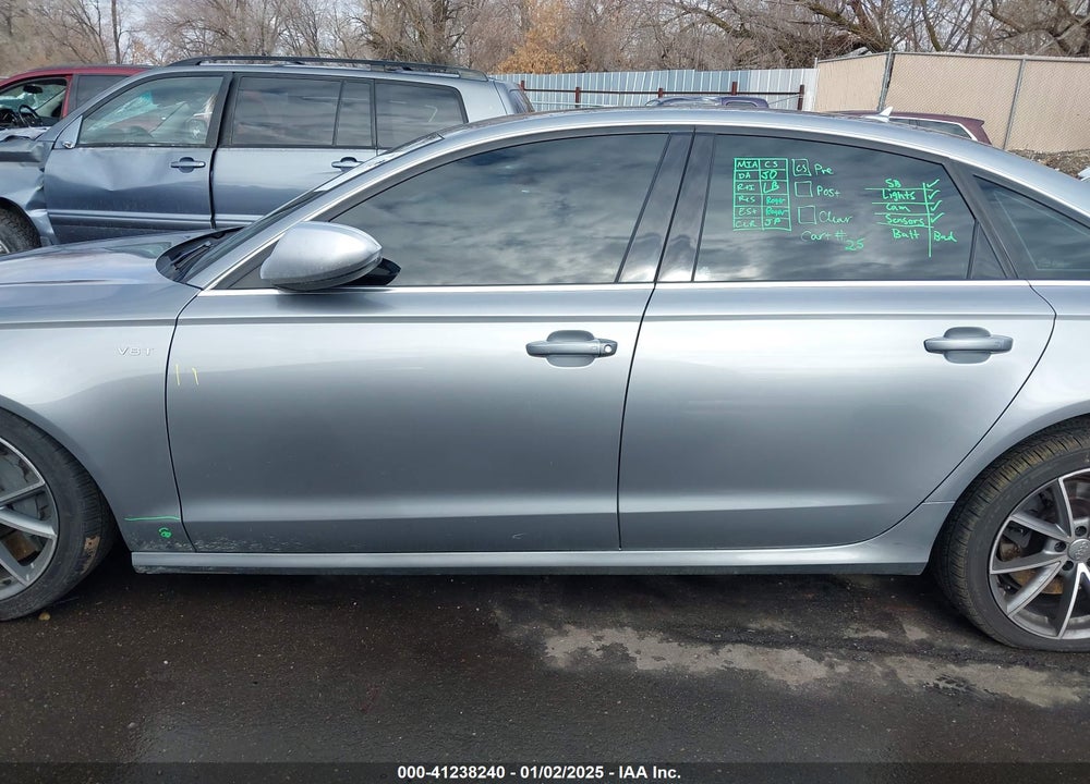2014 AUDI S6 VIN: WAUF2AFC5EN060536