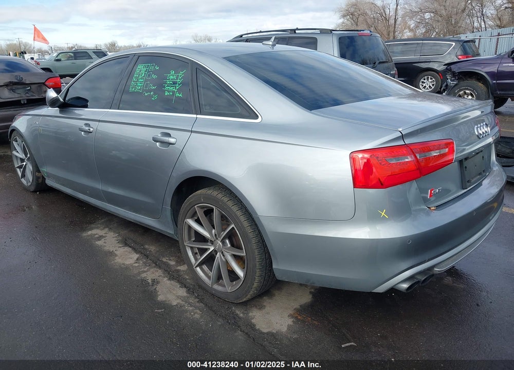 2014 AUDI S6 VIN: WAUF2AFC5EN060536