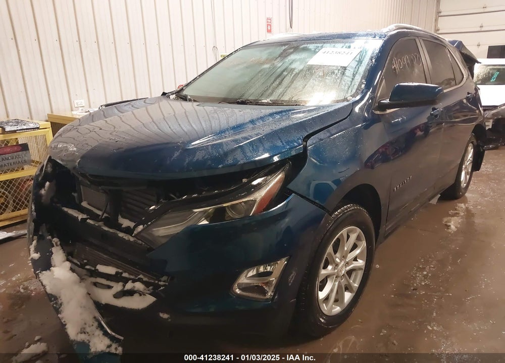 2021 CHEVROLET EQUINOX AWD LT VIN: 3GNAXUEV1ML327647
