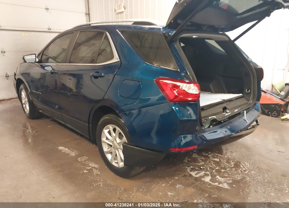 2021 CHEVROLET EQUINOX AWD LT VIN: 3GNAXUEV1ML327647