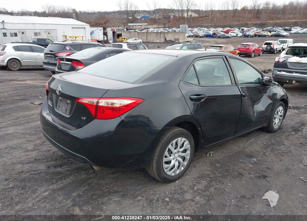 2019 TOYOTA COROLLA LE VIN: 5YFBURHE9KP870243