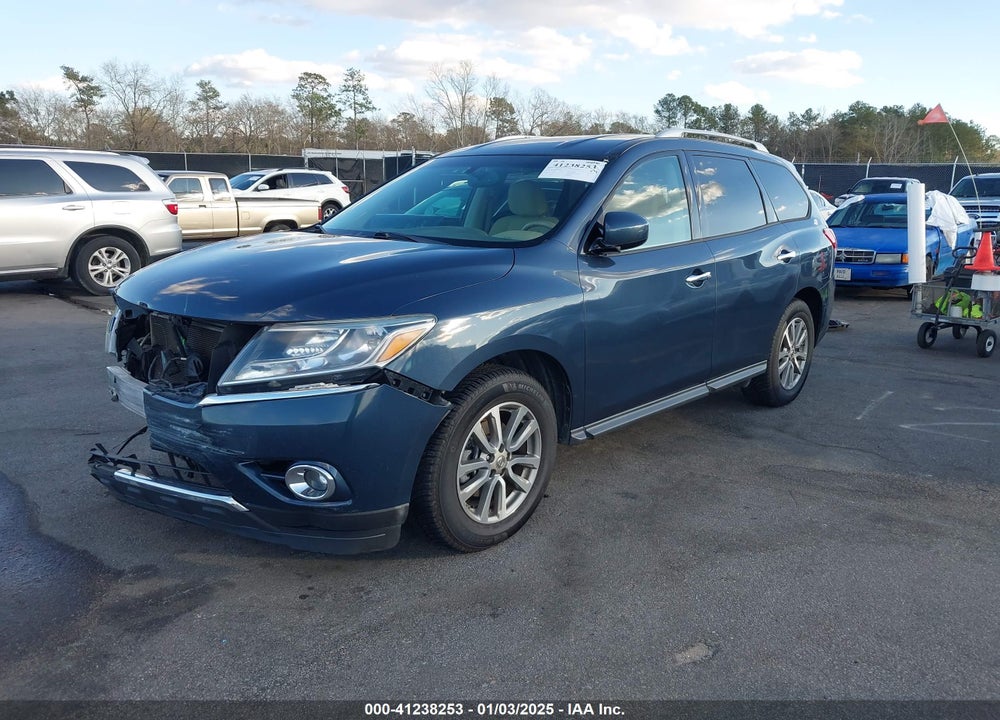 2015 NISSAN PATHFINDER PLATINUM/S/SL/SV VIN: 5N1AR2MN4FC625631