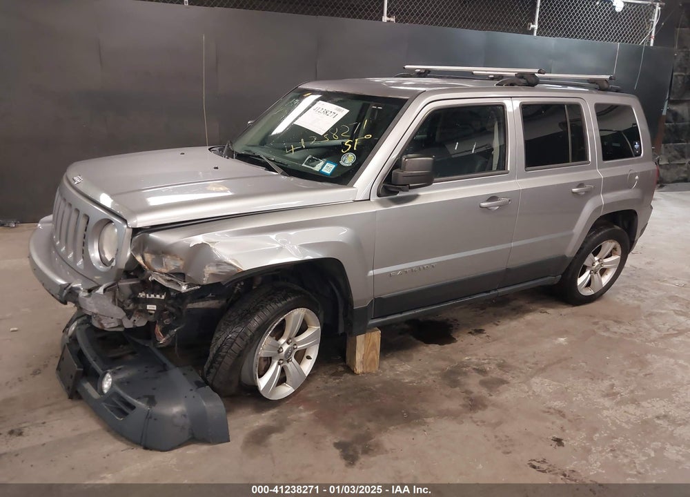2014 JEEP PATRIOT LATITUDE VIN: 1C4NJRFB0ED809823