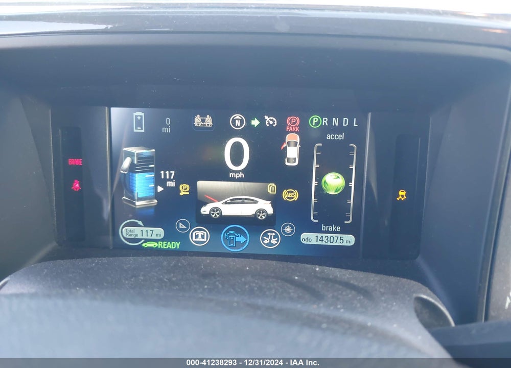 2013 CHEVROLET VOLT VIN: 1G1RH6E43DU147273