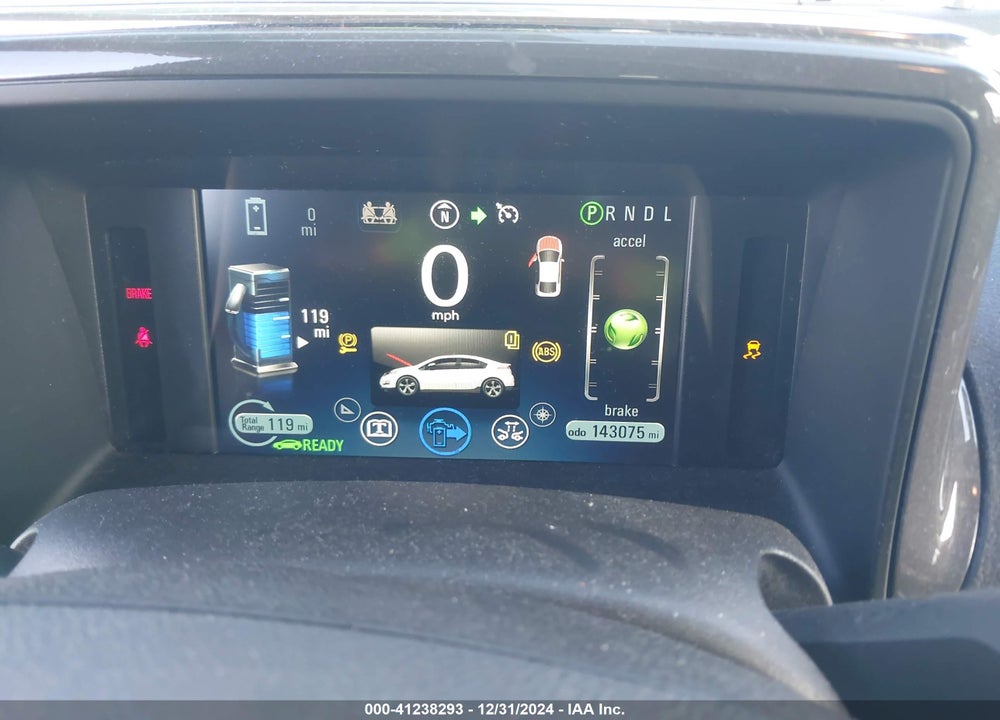 2013 CHEVROLET VOLT VIN: 1G1RH6E43DU147273