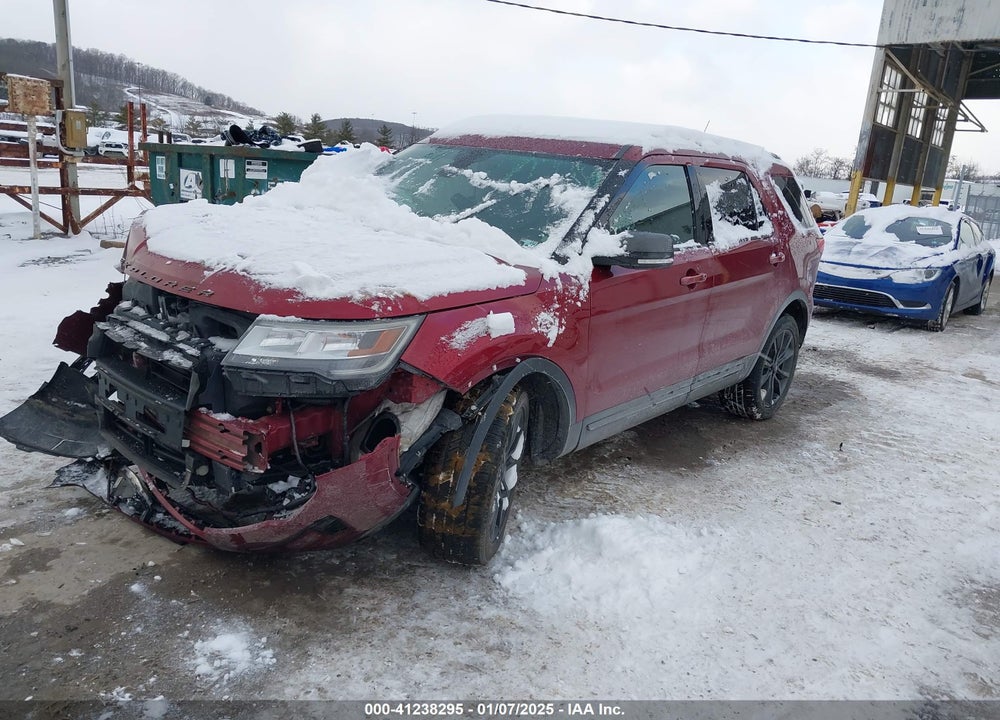 2019 FORD EXPLORER XLT VIN: 1FM5K8D83KGB00162