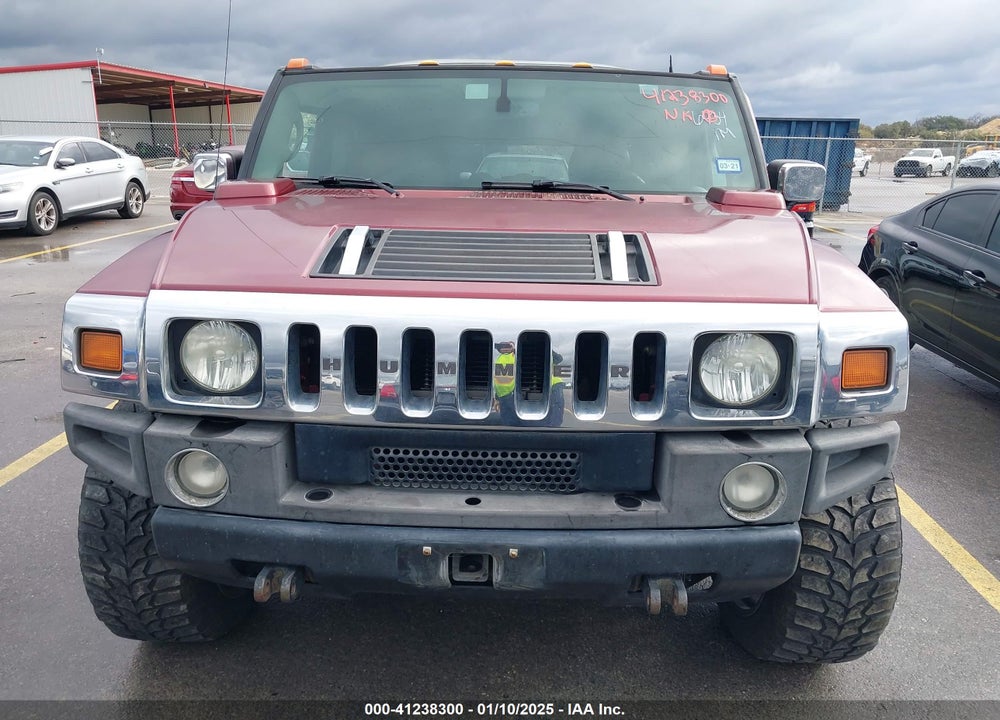 2004 HUMMER H2 VIN: 5GRGN23U24H106434