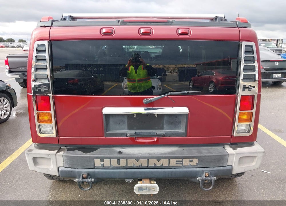2004 HUMMER H2 VIN: 5GRGN23U24H106434
