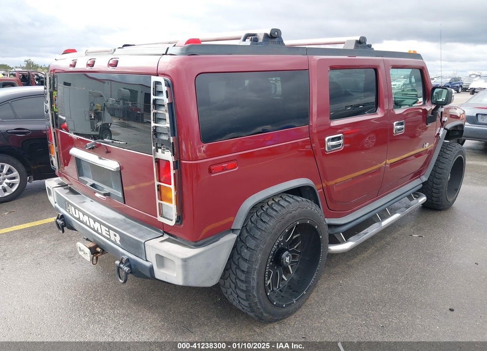 2004 HUMMER H2 VIN: 5GRGN23U24H106434