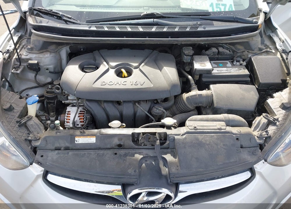 2011 HYUNDAI ELANTRA GLS VIN: 5NPDH4AEXBH053189