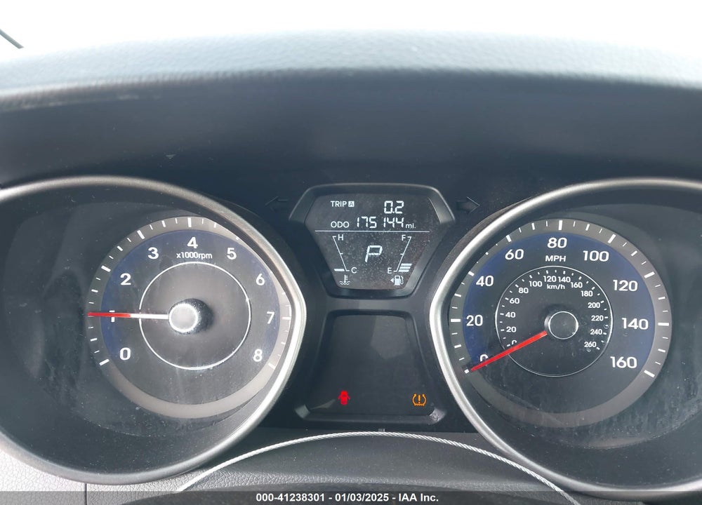 2011 HYUNDAI ELANTRA GLS VIN: 5NPDH4AEXBH053189