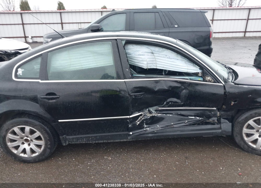 2003 VOLKSWAGEN PASSAT GLS VIN: WVWPD63B43P259055