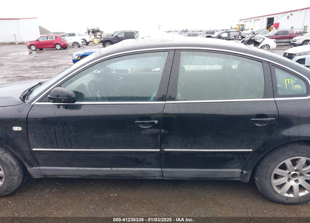 2003 VOLKSWAGEN PASSAT GLS VIN: WVWPD63B43P259055