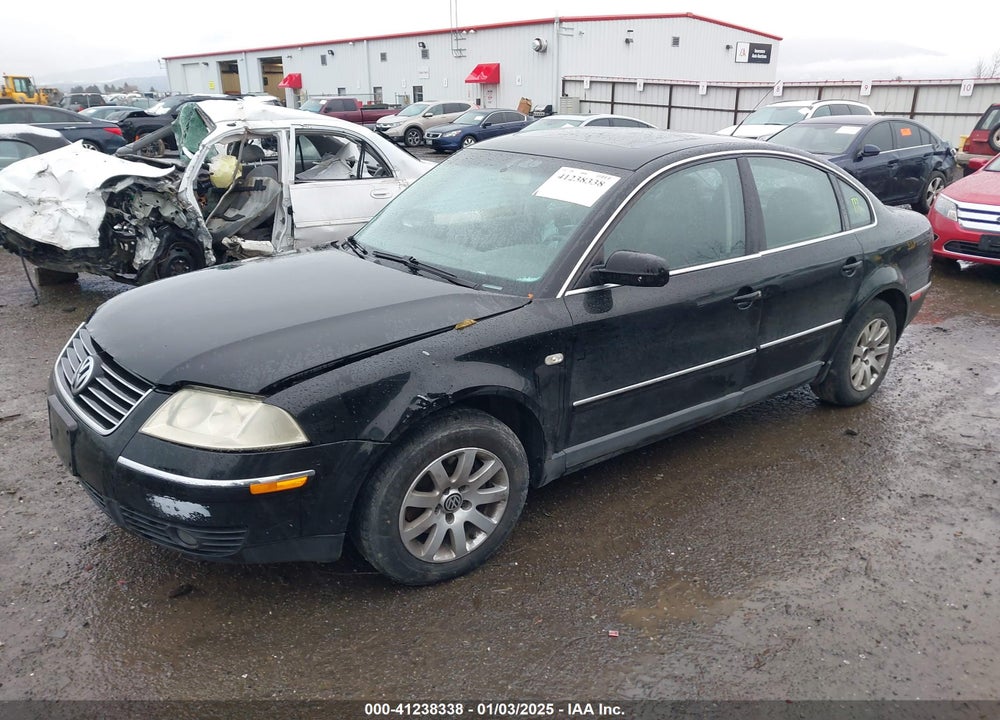 2003 VOLKSWAGEN PASSAT GLS VIN: WVWPD63B43P259055