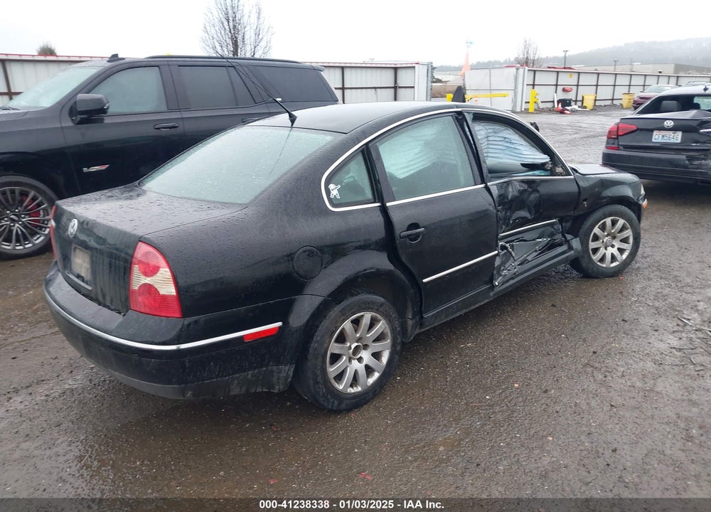 2003 VOLKSWAGEN PASSAT GLS VIN: WVWPD63B43P259055