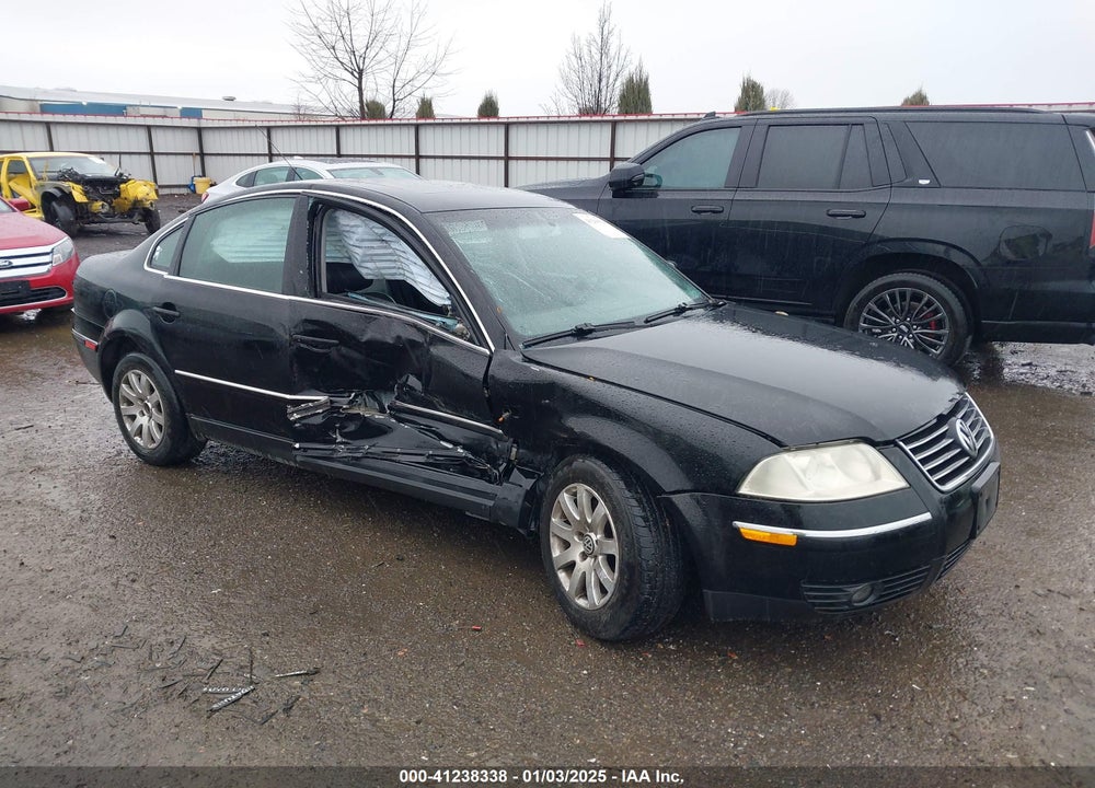 2003 VOLKSWAGEN PASSAT GLS VIN: WVWPD63B43P259055