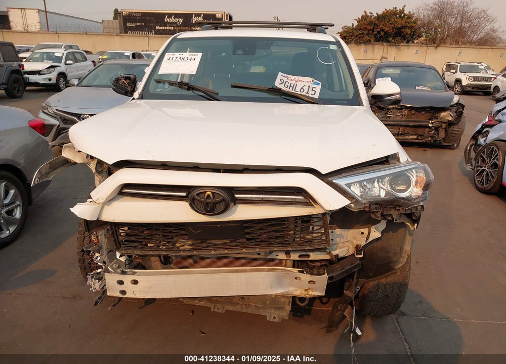 2021 TOYOTA 4RUNNER SR5 PREMIUM VIN: JTENU5JR9M5930729
