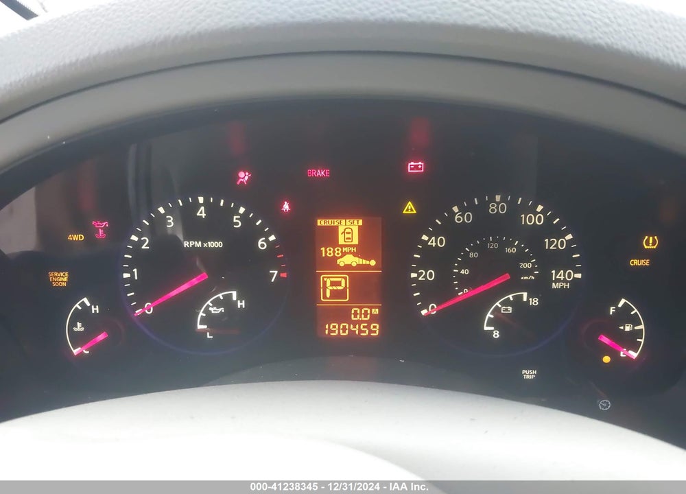 2008 INFINITI QX56 VIN: 5N3AA08C98N911381