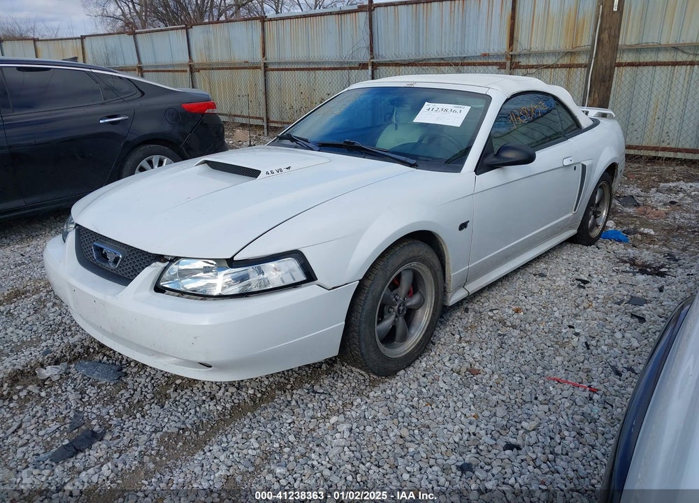 2003 FORD MUSTANG GT VIN: 1FAFP45X93F336532