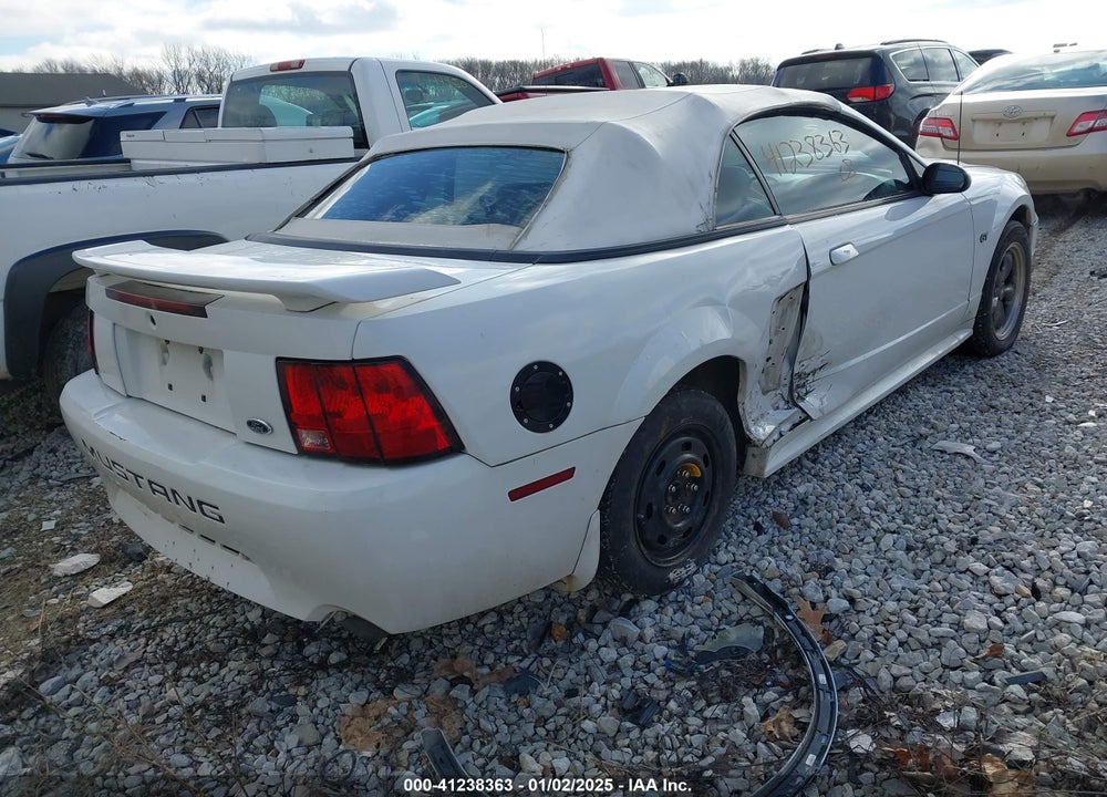 2003 FORD MUSTANG GT VIN: 1FAFP45X93F336532